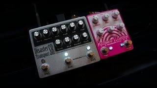 Earthquaker Devices Disaster Transport SR amp Rainbow Machine [upl. by Dre]