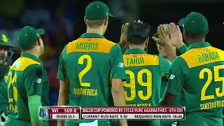 Imran Tahir 7 wickets vs west indies [upl. by Derman]