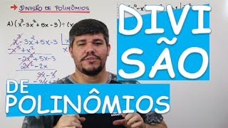 DIVISÃO DE POLINÔMIOS 412 [upl. by Nivlad766]