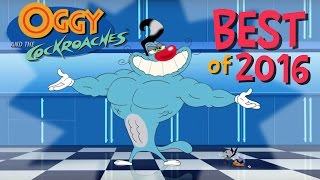 Top 10 Best episodes 2016  Oggy and the Cockroaches [upl. by Nagad]