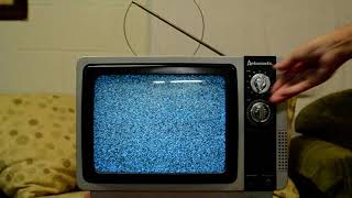 Vintage TV with Static [upl. by Anassor]