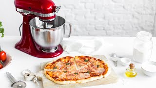 Perfect pizza dough recipe  KitchenAid [upl. by Solly902]