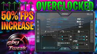 How to OVERCLOCK Your GPU  The Ultimate Easy Guide 2022  MSI Afterburner [upl. by Nya283]