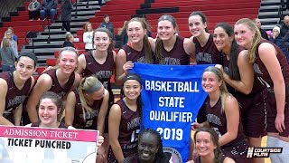 Caitlin Clark With A Clutch 30 Points To Punch Dowling Catholics Ticket To State [upl. by Kiri]