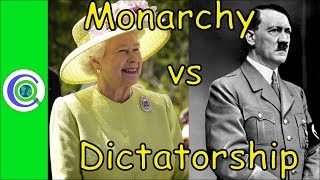 Difference Between Monarchy and Dictatorship [upl. by Araed]