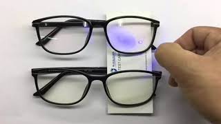 How to test blue light blocking glasses [upl. by Shum172]