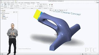 Introducing FreeStyle in Creo Parametric  PTC [upl. by Daffi]