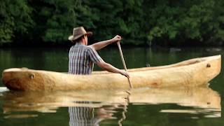 The Making of a Dugout Canoe  Wolf Valley Forge [upl. by Adaj]