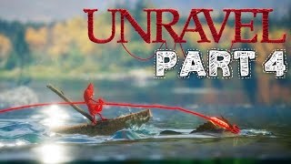 Unravel Gameplay Walkthrough Part 4  MOUNTAIN TREK Chapter 4 All Collectibles amp Secrets [upl. by Kelby]