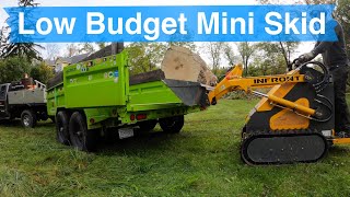 I Bought the CHEAPEST Mini Skid Steer on Earth [upl. by Htaeh]