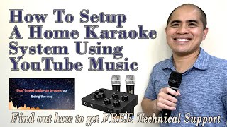 Youtube Karaoke System Setup  How To Set up Professional Karaoke System At Home  DIY Karaoke Setup [upl. by Dosh]