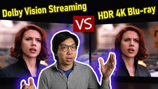 Dolby Vision Streaming vs HDR10 4K Bluray Disc Comparison [upl. by Notyalk]