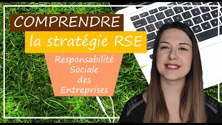 Comprendre la RSE RESPONSABILITE SOCIALE DES ENTREPRISES [upl. by Ahsikcin]