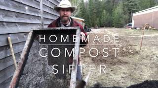 How to Build Your Own compost Sifter aka Soil Sieveand why [upl. by Aydni]