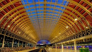 A Walk Around Londons Paddington Railway Station [upl. by Ibbison]