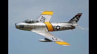 Great Planes North American F 86 Sabre [upl. by Hamner]