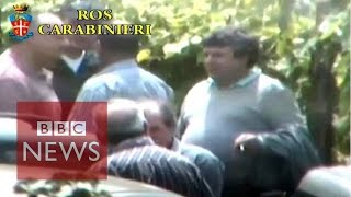 Mafia initiation ritual video released by Italian police [upl. by Rome998]