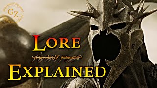 The History of the WitchKing of Angmar  Lord of the Rings Lore  MiddleEarth [upl. by Alekim]