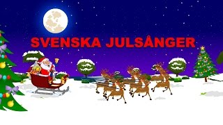 Svenska julsånger  Barnsånger  Christmas Songs in Swedish  Bjällerklang etc [upl. by Millburn]