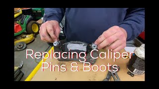 How to Replace Brake Caliper Pins and Boots [upl. by Yecrad]