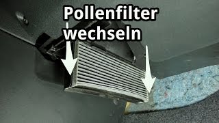 Innenraumfilter  Pollenfilter wechseln bei Skoda VW Audi Seat [upl. by Annoid]