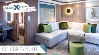 Celebrity Suite  Celebrity Equinox  Full Walkthrough Tour amp Review 4K 2021 [upl. by Nyad]