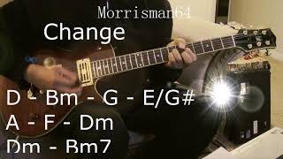 Gerry Rafferty  Right down the Line  Guitar Chords Lesson [upl. by Ohaus903]