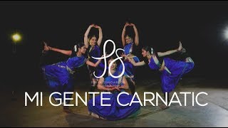 Mi Gente Carnatic Indian Raga  Priya Sundaresh Choreography [upl. by Enerod119]