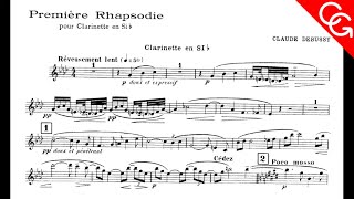 DEBUSSY Première Rhapsodie Corrado Giuffredi clarinet [upl. by Aizti]