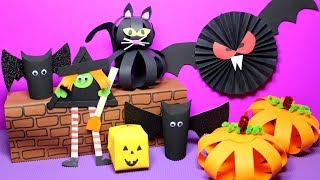 Easy Halloween Crafts for Kids  Halloween Craft Ideas [upl. by Agn]