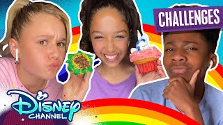 Ruth amp Rubys Sleepover  Cupcake Decorating Challenge 🧁 Disney Channel [upl. by Oicneconi]