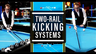 The BEST 2 Rail Kicking Systems  Advanced Billiards Tutorial 6 [upl. by Lynad]