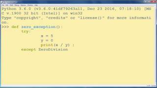 How to handle Dividing By Zero Exception in Python programming language [upl. by Barcot]