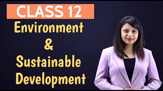 Environment and Sustainable Development Class 12  Indian Economic Development Class 12 [upl. by Dinnie]