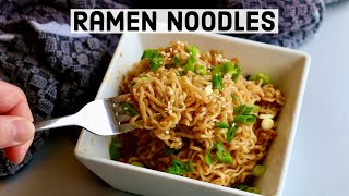 How to Make GARLIC RAMEN NOODLES Using Maruchan Ramen  Easy Recipe [upl. by Cantone]