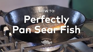 How to Perfectly Pan Sear Fish [upl. by Mattah]