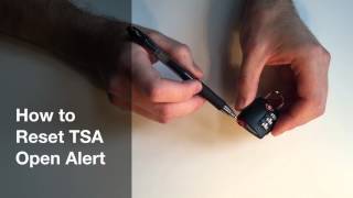 How to Set TSA Combination Lock [upl. by Itsyrc]