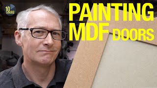 Painting MDF Doors video 407 [upl. by Adlay]