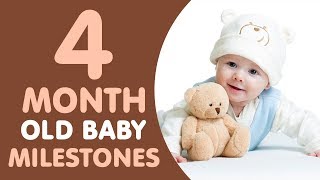 4 Months Old Baby Milestones [upl. by Ajram]