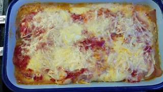 Lasaña de Berenjenas Berenjenas en Lasagna [upl. by Aihsital72]