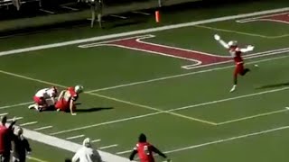 Kicker saves the day with gamewinning chase down tackle [upl. by Brawner]