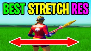 Top 5 Best Stretched Resolutions in Fortnite Chapter 5 Season 2  FPS Boost Res [upl. by Giah]