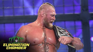 Full WWE Elimination Chamber 2022 highlights WWE Network Exclusive [upl. by Eceertal700]