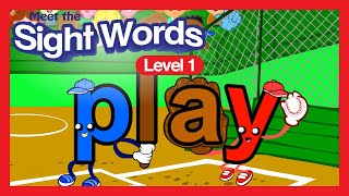 Meet the Sight Words  Level 1 FREE  Preschool Prep Company [upl. by Sadler]