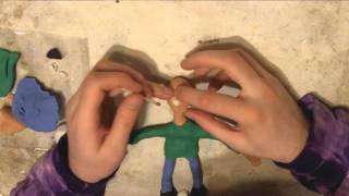 How To Make A Clay Man Tutorial [upl. by Eatnahc]