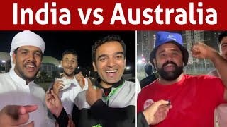 Emotional Pak fans supporting for Kohli and Sharma in Dubai [upl. by Fenn]