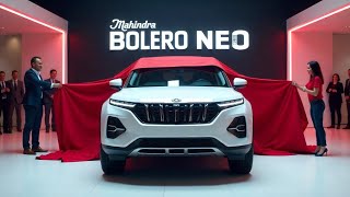 2025 Mahindra Bolero Neo Tough Looks Smart Features [upl. by Adabel]