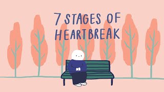 The 7 Stages of Grieving a Heartbreak [upl. by Thalia189]