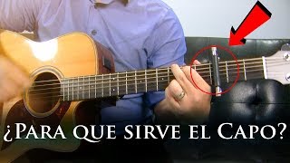 ¿Para que Sirve el Capo en la Guitarra [upl. by Notgnirrac631]