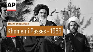 Ayatollah Khomeini Passes  1989  Today In History  3 June 17 [upl. by Thrasher]